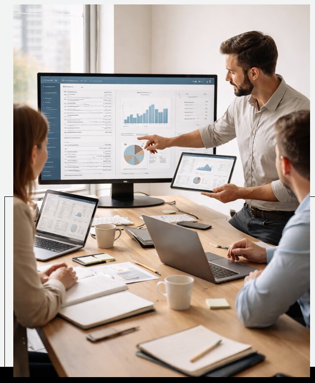 Разработка и внедрение ERP систем под бизнес в Коркине