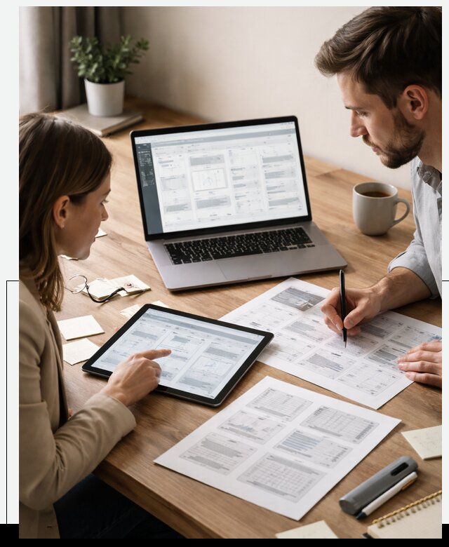 Дизайн ERP систем и интерфейсов для бизнеса в Коркине