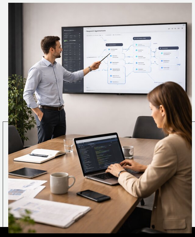 Разработка AI агентов для автоматизации бизнес процессов в Коркине