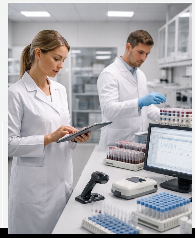 Разработка и внедрение LIMS системы для биотех лабораторий в Коркине