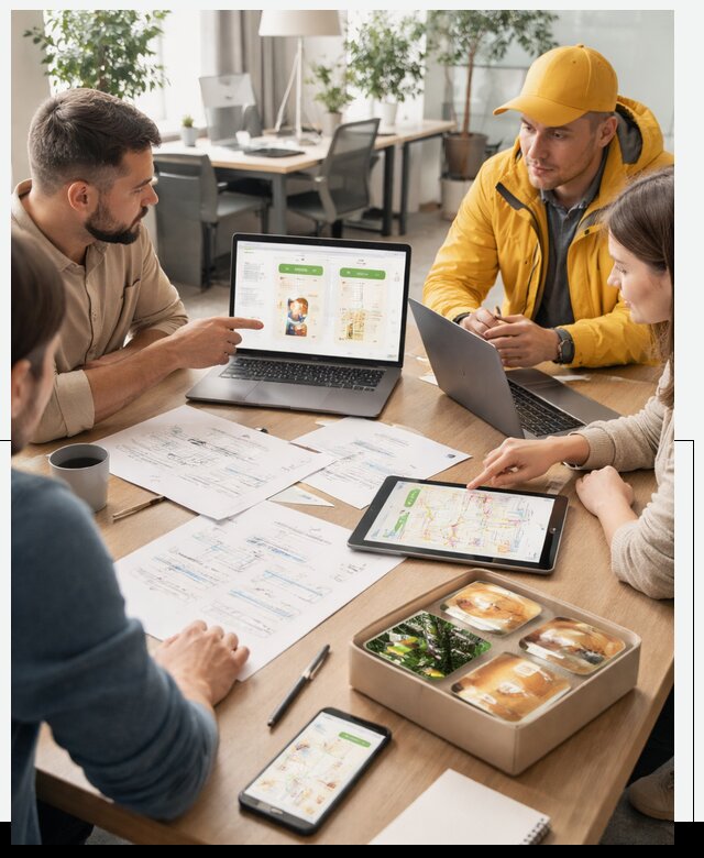 Разработка агрегатора доставки еды в Коркине от 15572 р., АвикейКрк