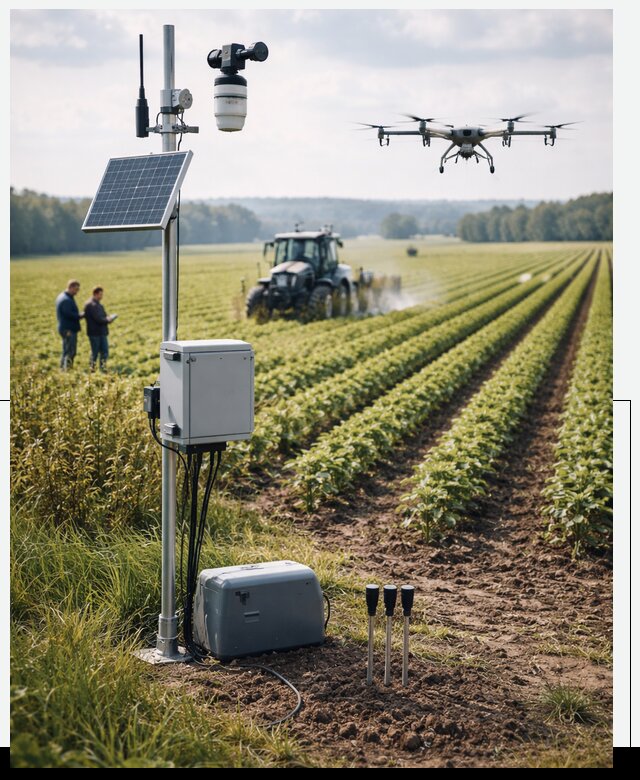 Разработка IoT мониторинга полей в Коркине от 8824 р. | АвикейКрк